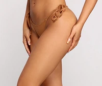 Sleek And Basic Vibes Low Rise Bikini Bottoms