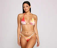 Retro Babe Tie Dye Bikini Bottoms