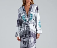 Dolla Bill Chic Satin Robe