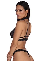 Got A Secret Lace Bralette & Panty Set