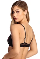 Floral Applique Bralette