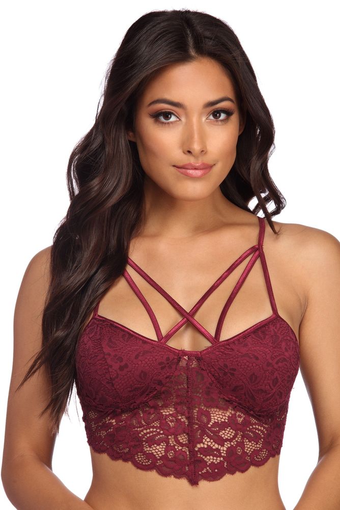 Windsor Caged In Lace Bralette