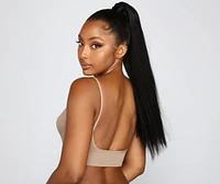 Essential Basic Ribbed Knit Bralette