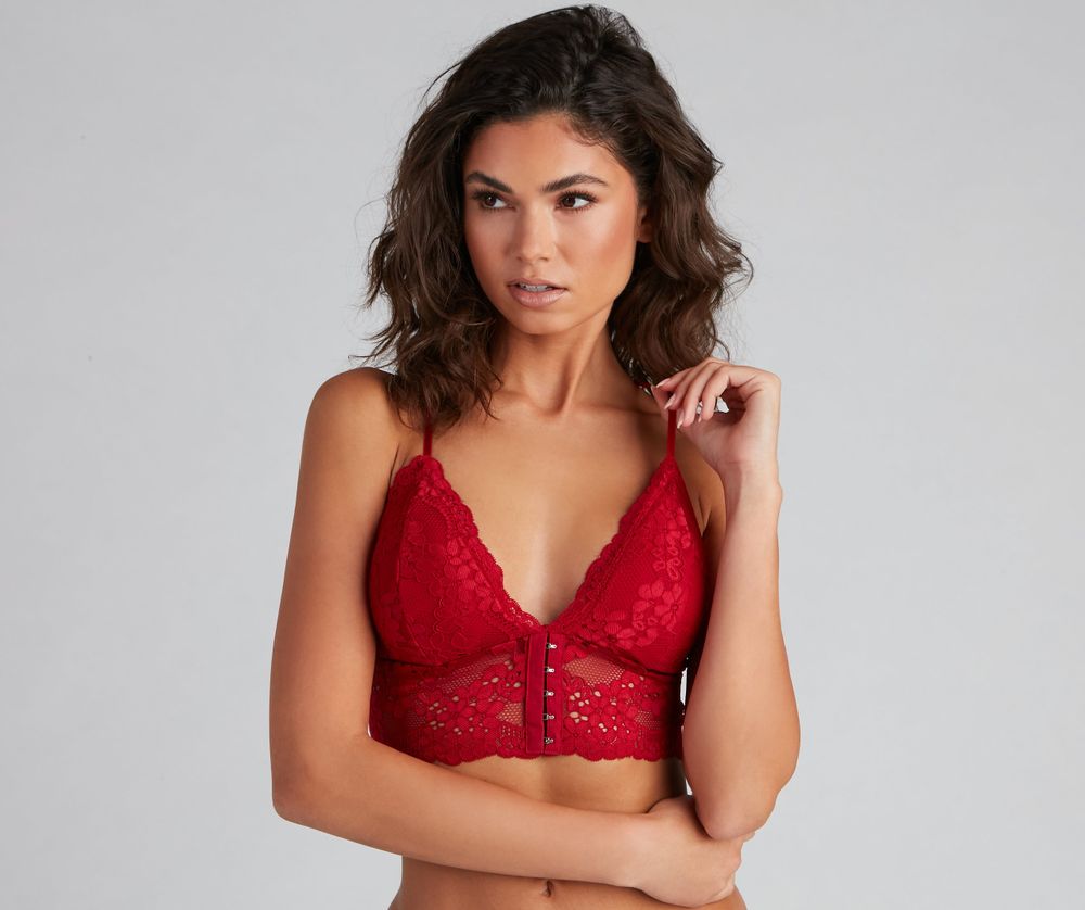 Windsor Sheer And Stunning Lace Bralette