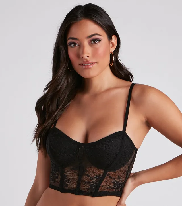 Strapless Contouring Lace Longline Bra