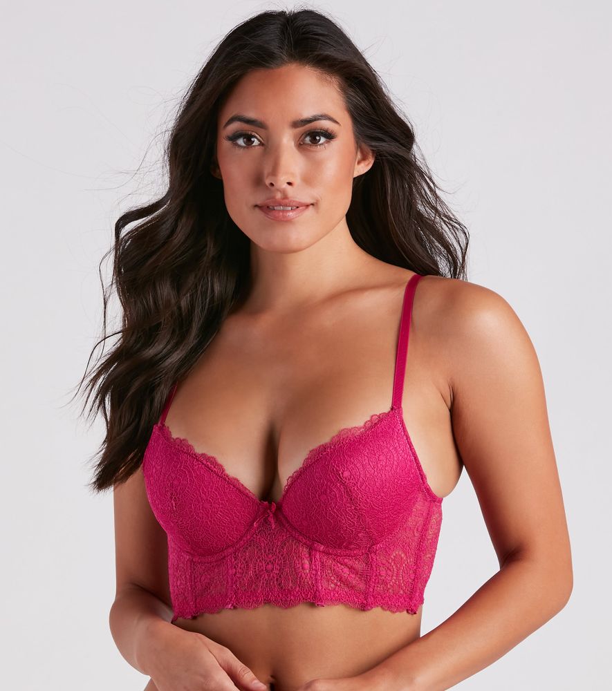  Double Push Up Bras - Lace Underwire Value Pack Lace