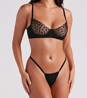 Make Them Swoon Heart Print Bra And Panty Set