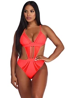 So Meshed Up Swimsuit