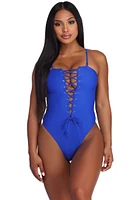 Laced Up Beauty Swimsuit