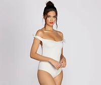Effortlessly Pretty Eyelet Detail Swimsuit
