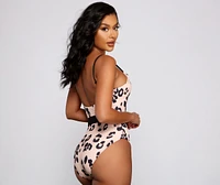 Fashionably Fierce One-Piece Swimsuit