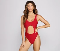 Babe Alert One-Piece Swimsuit