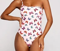 Bold And Flirty One-Piece Swimsuit