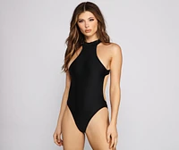 Stunning Vibes Backless One-Piece Swimsuit