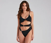 Cut To The Chase One-Piece Swimsuit