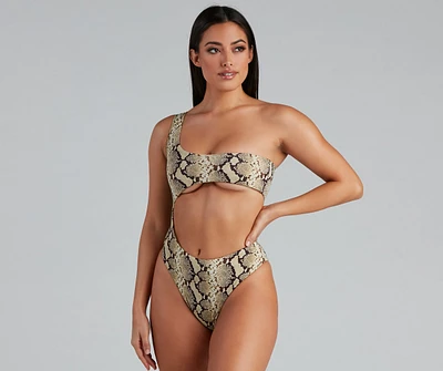 Fiercely Bold Cutout Swimsuit