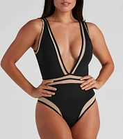 Sultry Silhouette One-Piece Swimsuit