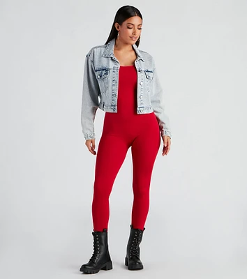Favorite Basic Seamless Catsuit