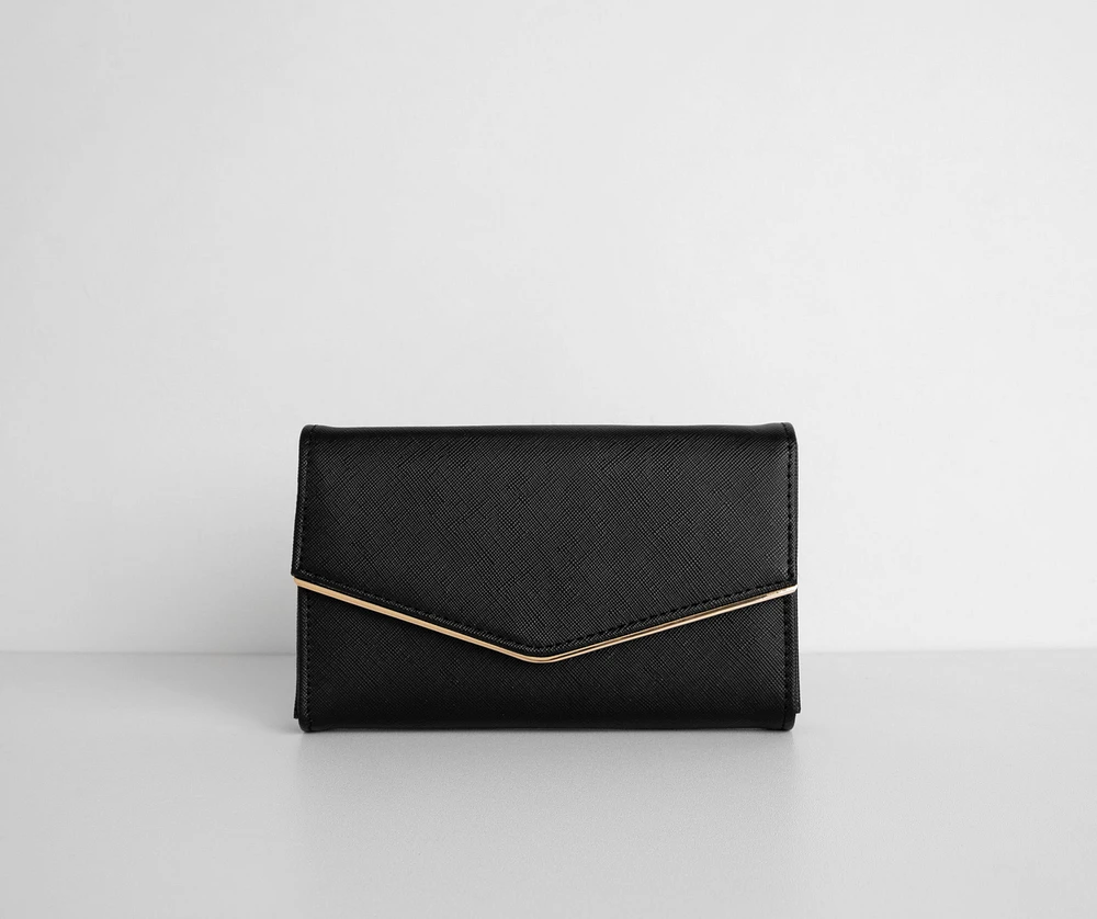 Instant Success Faux Leather Cross-body Purse