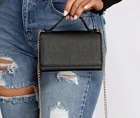 Top Handle Wallet Cross Body Purse