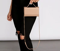 Top Handle Wallet Cross Body Purse