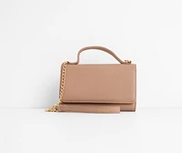 Top Handle Wallet Cross Body Purse
