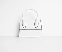 On My Way Faux Leather Mini Purse
