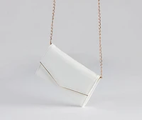 Like A Lady Saffiano Wallet Crossbody