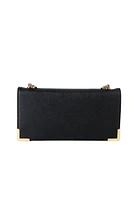 Wallet Crossbody With Metallic Hardware