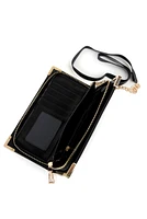 Wallet Crossbody With Metallic Hardware