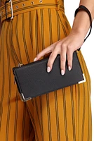 Wallet Crossbody With Metallic Hardware