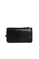 Rhinestone Mini Crossbody And Wristlet