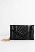 Vertical Quilt Envelope Purse