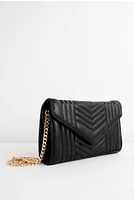 Vertical Quilt Envelope Purse