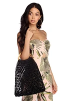 Beachin' It Netted Tote