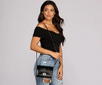 Quilted Crossbody Edgy Purse