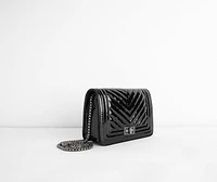Quilted Crossbody Edgy Purse