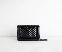Quilted Crossbody Edgy Purse