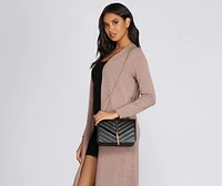 Tassel Cross-body Quilted Purse