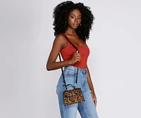 Saffiano Turnlock Top Handle Bag