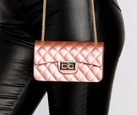 Quilted Matte Cross Body