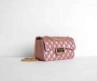Quilted Matte Cross Body