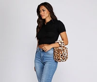 Faux Fur Mini Tote