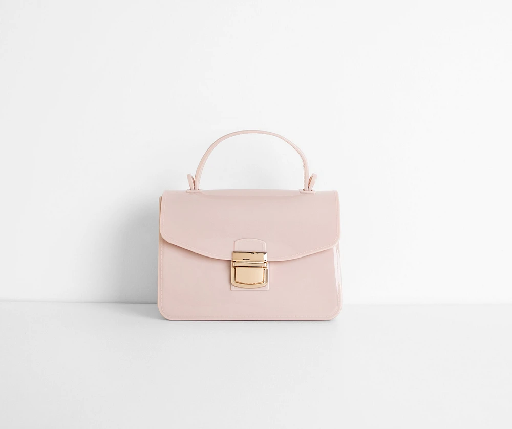 Do Whats Best 4 U Jelly Cross-body Purse