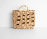 That Summer Feeling Woven Tote