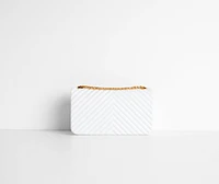 Miss Always Right Matte Jelly Crossbody Purse