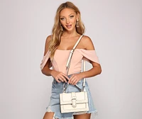 Studded and Stylish Crossbody
