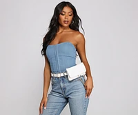 So Sleek O Ring Fanny Pack Belt