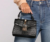 Fashionista Glam Studded Mini Purse