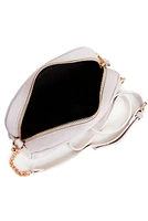 Faux Leather Chevron Crossbody